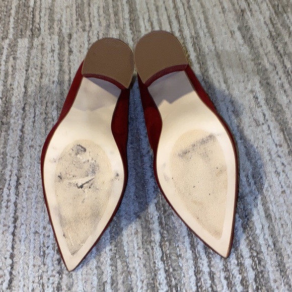 Just Fab Red pumps with thick heel - Picture 4 of 5